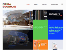 Tablet Screenshot of firmabuurman.com